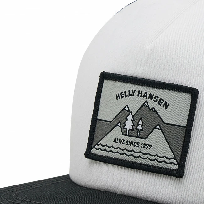 Caps Cap HELLY HANSEN - Flatbrim Trucker 67155 White/Blanc 001 White, Black 4 Caps Cap HELLY HANSEN - Flatbrim Trucker 67155 White/Blanc 001 White, Black - Image 4